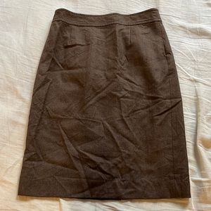 J.Crew Wool Pencil Skirt